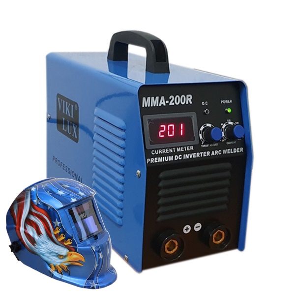 184.jpg Електрожен Viki Lux 200 R new blue инверторен дигитален дисплей - Image 1