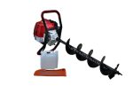 Моторен свредел за почва VIKI с двигател 52 СС и свредло 100 мм - Image 3