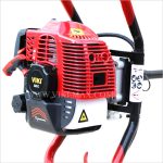 Моторен свредел за почва VIKI с двигател 52 СС и свредло 150 мм - Image 2