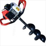 Моторен свредел за почва VIKI с двигател 68 СС и свредло 200 мм - Image 4