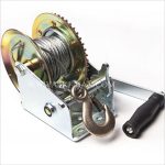 Ръчна лебедка Strong Max зъбно колело 1000 lb за ремаркета и лодки - Image 4