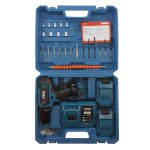 Професионалeн акумулаторен ударен винтоверт с LED просветка 18V LI-ION VIKI