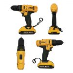 Ударно пробивен акумулаторен винтоверт в комплект с инструменти - Image 2