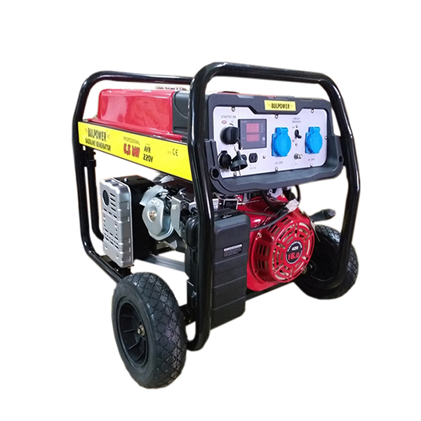 559.jpg 6.5 KW Генератор за ток с вградена автоматика монофазен бензин-газ - Image 1