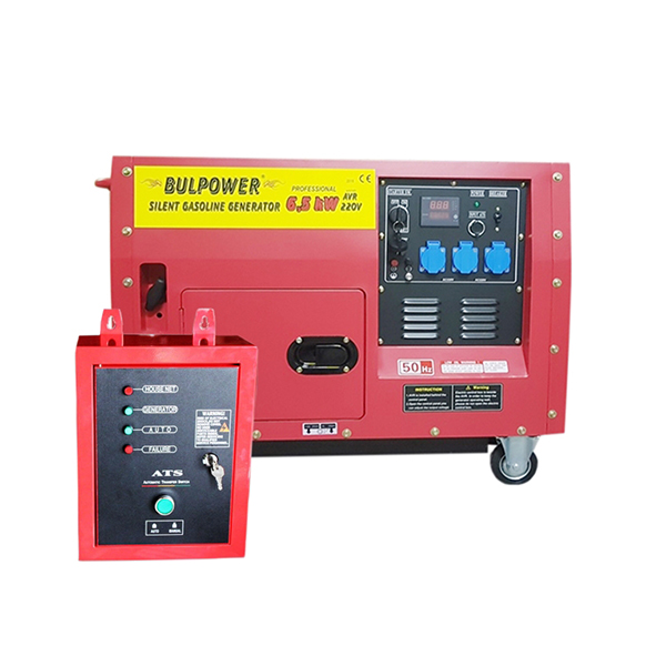 660.jpg 6.5 KW Генератор за ток Bulpower пълна автоматика обезшумени - Image 1