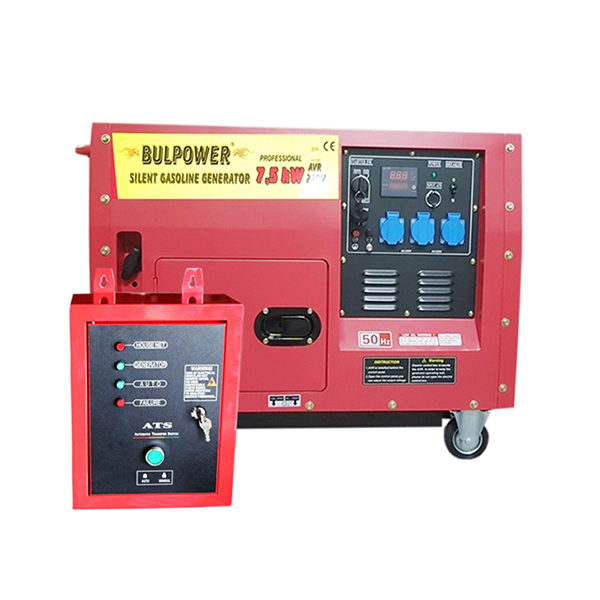 667.jpg 7.5KW Генератор за ток пълна автоматика обезшумен и водозащитен - Image 1