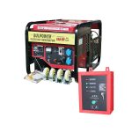 12 KW монофазни бензинови генератори за ток BULPOWER с автоматично старт-стоп табло и пълна автоматика