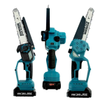 Акумулаторен верижен трион Viki с 8" шина - Image 3