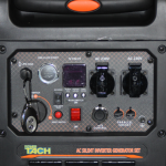 Генератор за ток на газ Power Tach 4.5 kW модел 6000iE монофазен инверторен - Image 5