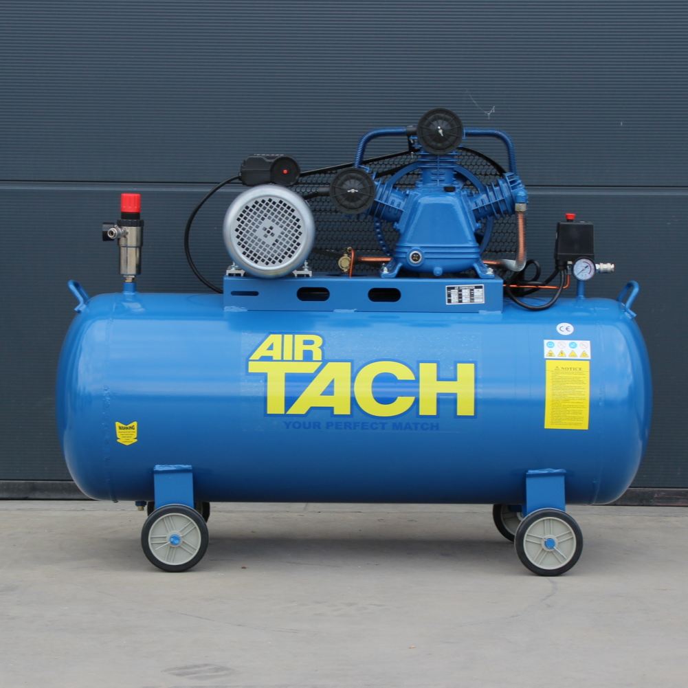 компресор за въздух 200 литра 12,5 бара, kompresor za vazduh 200 litra 12.5 bara Професионален Компресор за въздух – AIR TACH 200L - Image 1
