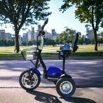 MaXmotors Електрически скутер триколка 500w A2 Blue ALLROAD - Image 2