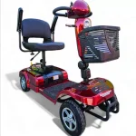 Инвалидна електрическа четириколка Maxmotors 350W със сваляема батерия и MAXI гуми - Image 5