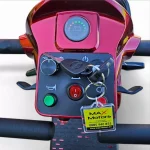 Инвалидна електрическа четириколка Maxmotors 350W със сваляема батерия и MAXI гуми - Image 8