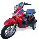 Триместна електрическа триколка MaxMotors X2 RED, 1500W, 20Ah - Image 2