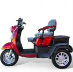 Триместна електрическа триколка MaxMotors X2 RED, 1500W, 20Ah - Image 4