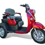 Триместна електрическа триколка MaxMotors X2 RED, 1500W, 20Ah - Image 5