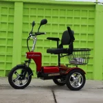 ЕЛЕКТРИЧЕСКА ТРИКОЛКА A6 LUX+ 1000W RED - Image 2