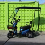 Двуместна електрическа триколка MaxMotors Pudding 1800W-48V-20Ah - Image 11