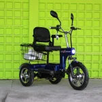 Електрическа Триколка A6 LUX+ 1000W BLUE - Image 2