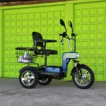 Електрическа Триколка A6 LUX+ 1000W BLUE - Image 4