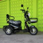 Двуместна електрическа триколка MaxMotors Pudding 1800W-48V-20Ah - Image 2