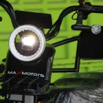 Двуместна електрическа триколка MaxMotors Pudding 1800W-48V-20Ah - Image 4