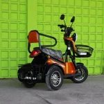 Двуместна електрическа триколка MaxMotors Pudding 1800W-48V-20Ah - Image 5