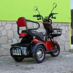 Двуместна електрическа триколка MaxMotors Pudding 1800W-48V-20Ah - Image 3