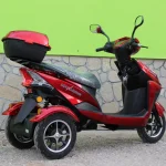 ЕЛЕКТРИЧЕСКА ТРИКОЛКА-СКУТЕР MAX SPORT 1500W RED - Image 3