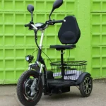 Електрическа триколка Max Motors А3 с предно предаване 750W BLACK