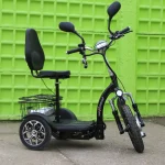 Електрическа триколка Max Motors А3 с предно предаване 750W BLACK - Image 6