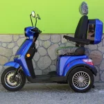 Електрическа триколка Max Motors FM2 PRO 1800W, 25Ah, Blue - Image 3