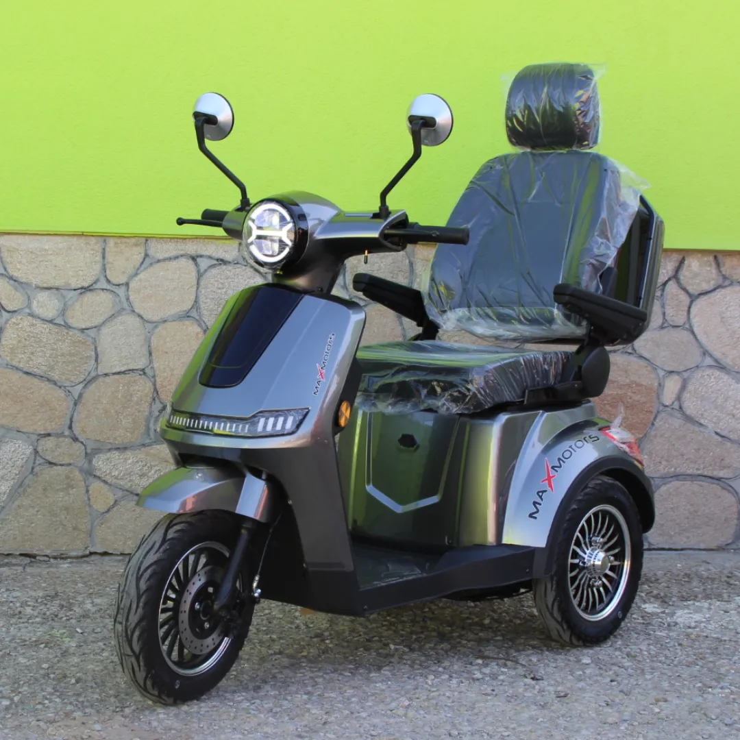 4923.webp Електрическа триколка Max Motors FM2 PRO 1800W, 25Ah, GRAY - Image 1