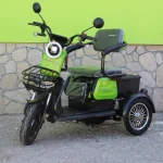 Триместна Електрическа Триколка MaxMotors X1, 1500W, 48V/20Ah, Green