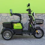 Триместна Електрическа Триколка MaxMotors X1, 1500W, 48V/20Ah, Green - Image 2