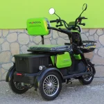 Триместна Електрическа Триколка MaxMotors X1, 1500W, 48V/20Ah, Green - Image 5