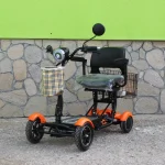 Сгъваема електрическа четириколка MaxMotors Orange