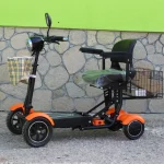 Сгъваема електрическа четириколка MaxMotors Orange - Image 2
