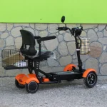 Сгъваема електрическа четириколка MaxMotors Orange - Image 3