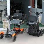 Сгъваема електрическа четириколка MaxMotors Orange - Image 9