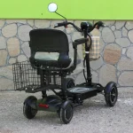 Сгъваема електрическа четириколка MaxMotors Black - Image 3