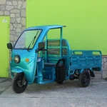 Електрическа Селскостопанска Триколка с Покрив 2000W Maxmotors