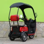 Триместна Електрическа Триколка MaxMotors X3 1800W - RED - Image 4