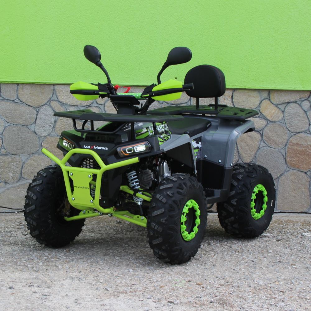 atv-150cc-benzinovo-atv-150ss-benzinovo.png Бензиново АТВ 150сс Max Motors Predator GREEN/GRAY с автоматична скоростна кутия - Image 1