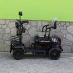 Мини триместна електрическа четириколка MaxMotors A9 Black, 1500W, 48V/20Ah - Image 2