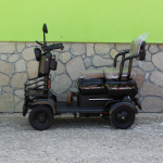 Мини триместна електрическа четириколка MaxMotors A9 Black, 1500W, 48V/20Ah - Image 3