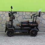 Мини триместна електрическа четириколка MaxMotors A9 Black, 1500W, 48V/20Ah - Image 4