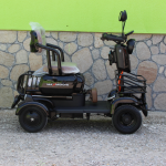 Мини триместна електрическа четириколка MaxMotors A9 Black, 1500W, 48V/20Ah - Image 5