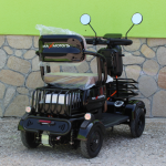 Мини триместна електрическа четириколка MaxMotors A9 Black, 1500W, 48V/20Ah - Image 6