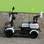 Мини триместна електрическа четириколка MaxMotors A9 WHITE, 1500W, 48V/20Ah - Image 4